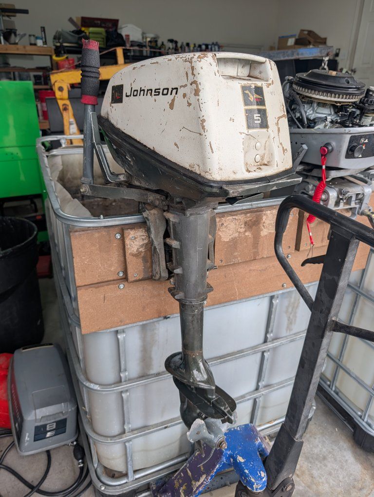 1968 Johnson 5hp outboard