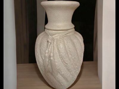 Vintage Floor Vase Art Nouveau