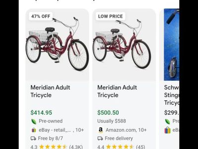 Schwinn Meridian adult tricycle