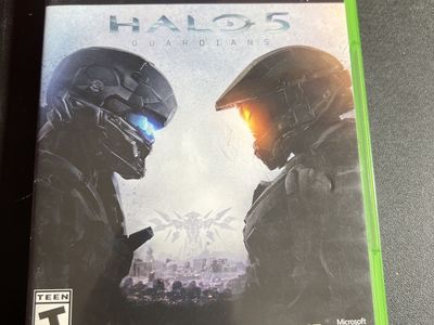 Halo 5 Guardians - Xbox One Exclusive - Complete with Case & Manual (Rated T for Teen)