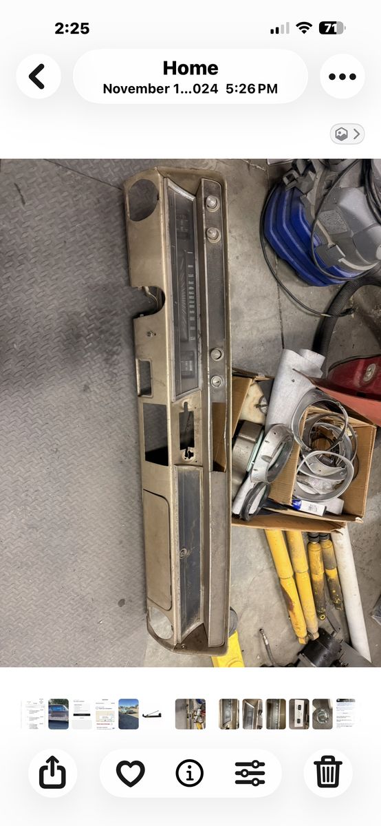 1966 Chevelle Super Sport Ac Dash