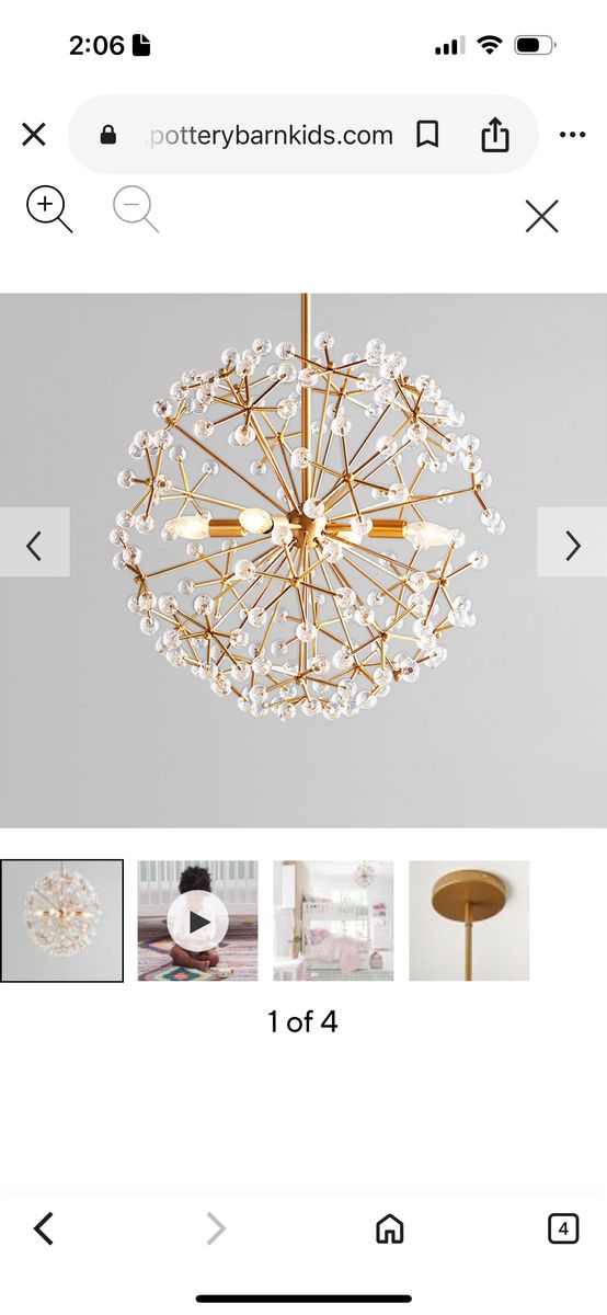 West Elm Chandalier