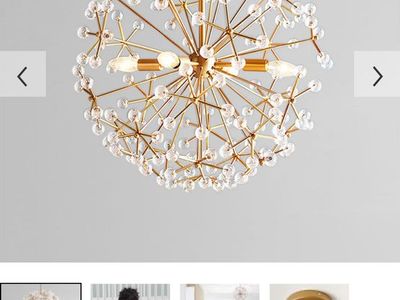 West Elm Chandalier