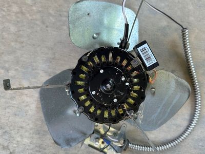Master Flow attic fan with 1-year old motor