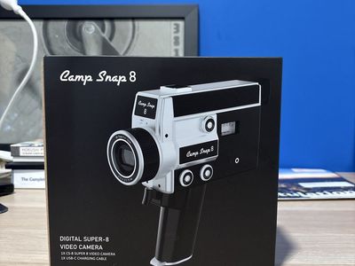 Camp Snap 8 Digital Video Camera with USB-C Charging Cable - New