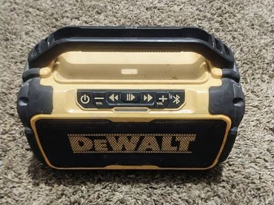 DEWALT Portable Bluetooth Jobsite Speaker with 2ah battery.