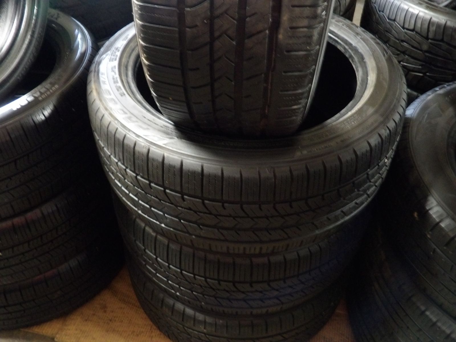 235/45R18 FALKEN PRO G5 A/S SET OF USED TIRES