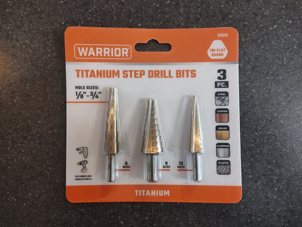 3 Step Drill Bits