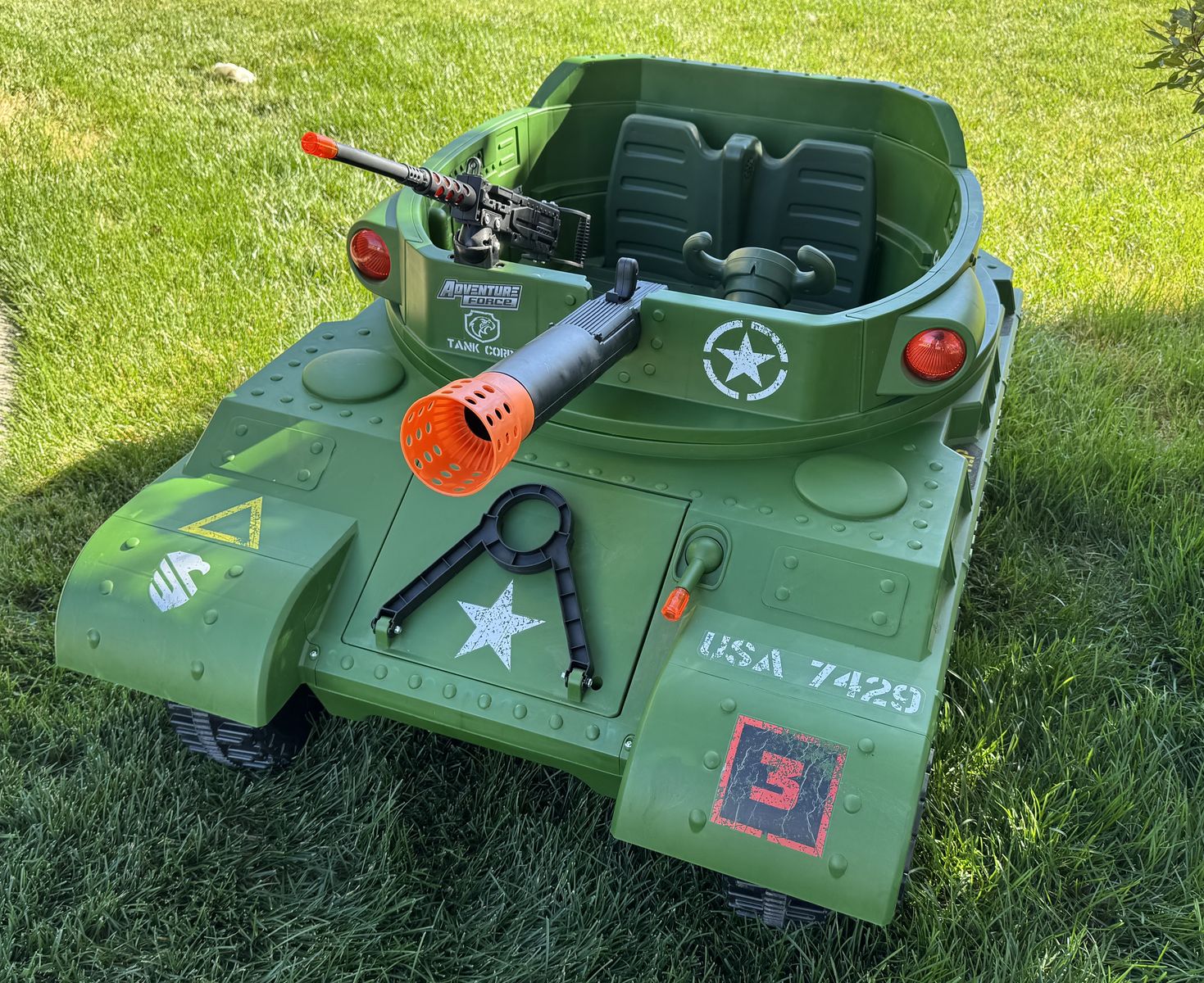 24V Ride on Tank