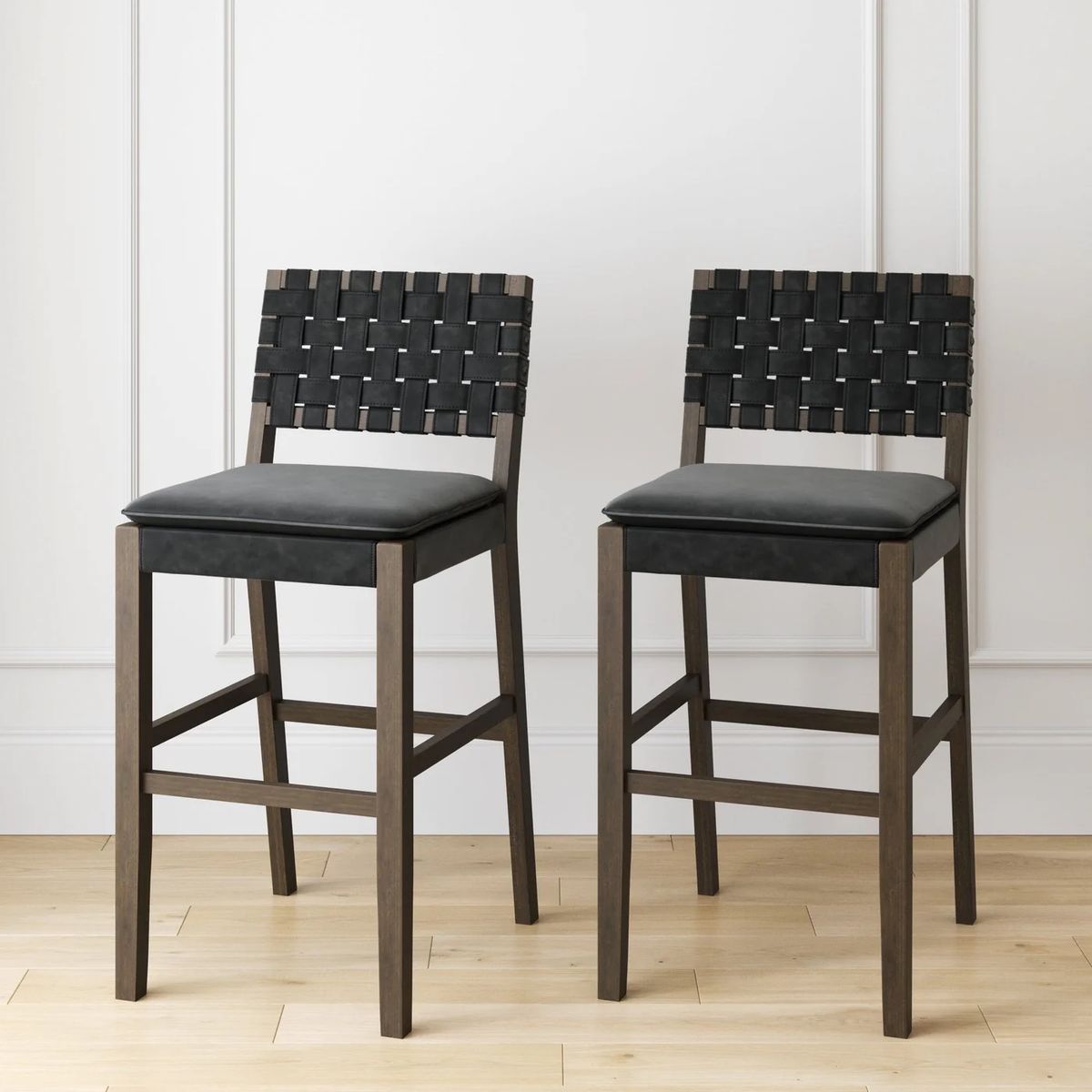 Nathen James Bar Stools -Set of 2