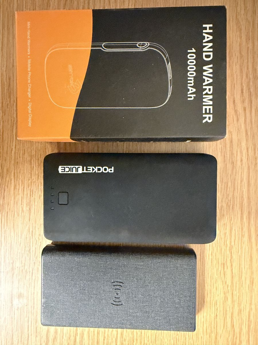 Hand Warmers and Portable Chargers Lot