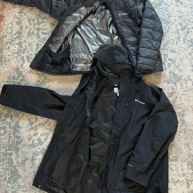 Large Columbia Snow Glide II Interchange Jacket