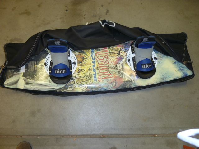 Wakeboard and Bag