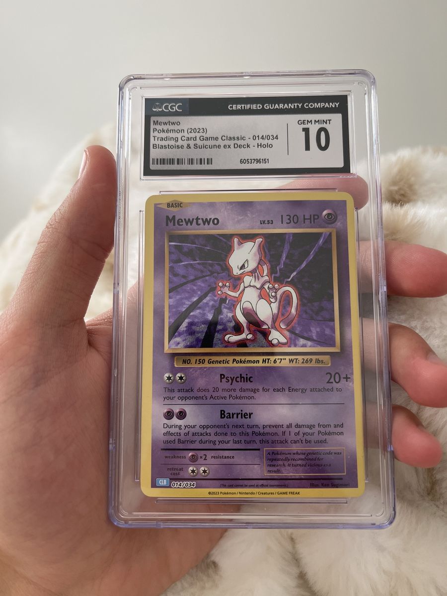 Mewtwo Pokémon Card (2023)