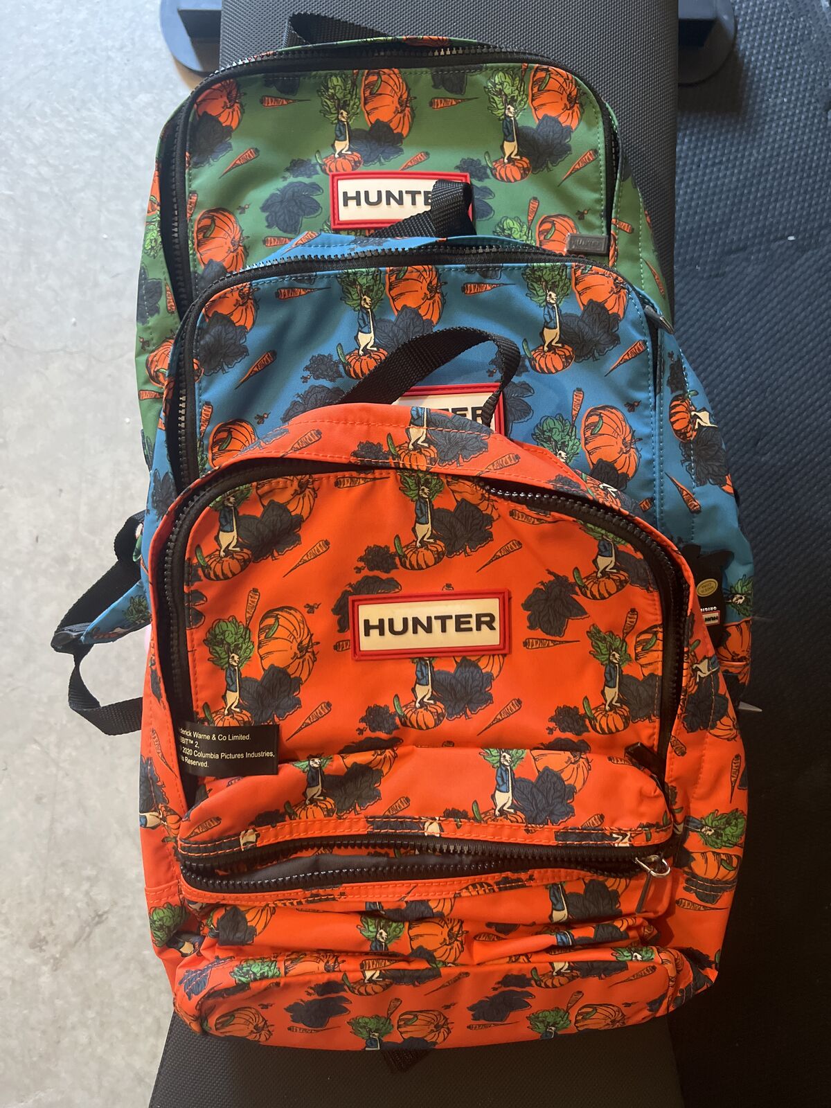 Brand new Hunter Peter rabbit backpack
