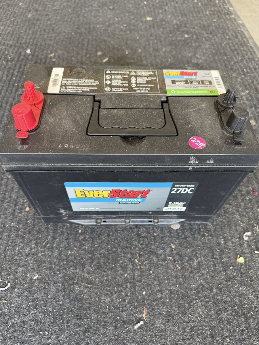 Marine battery. New. Never used