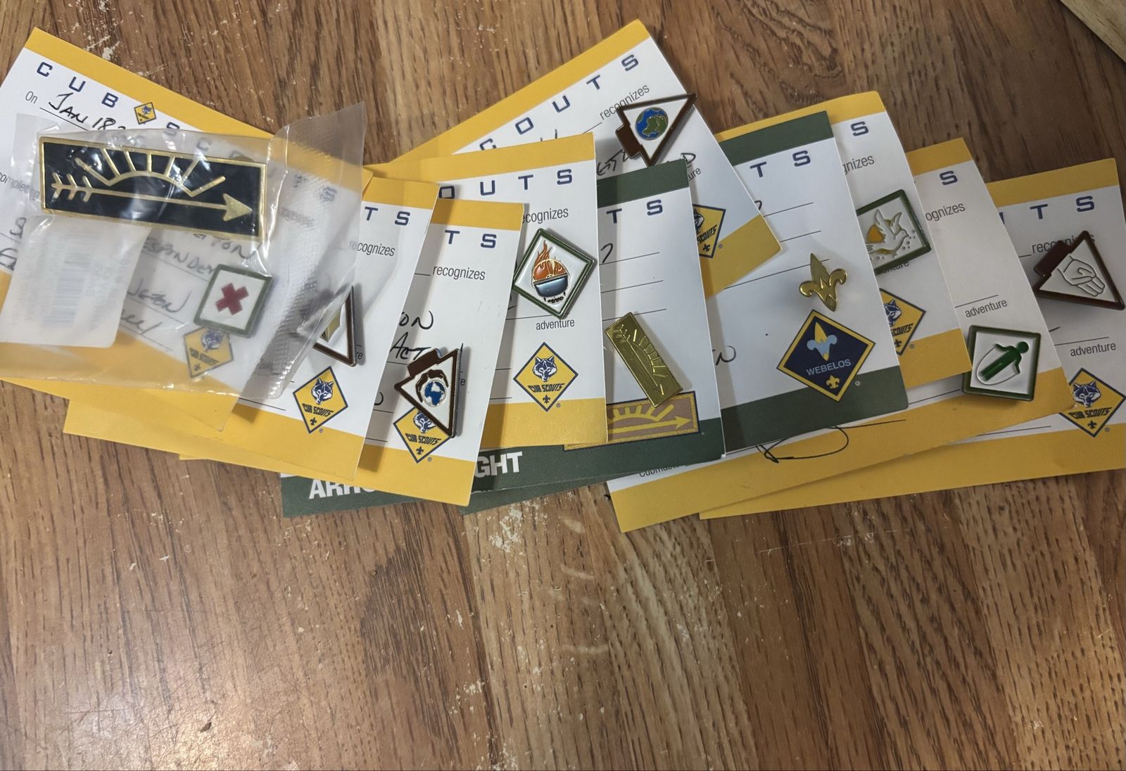 Boy Scout item assortment