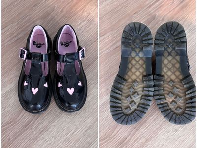 Darling Girls Doc Martens Mary Janes Size 2