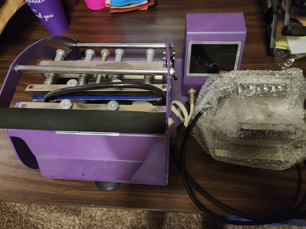 sublimation cup press