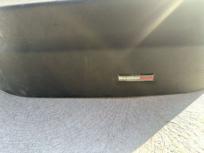 WeatherTech rear seat storage