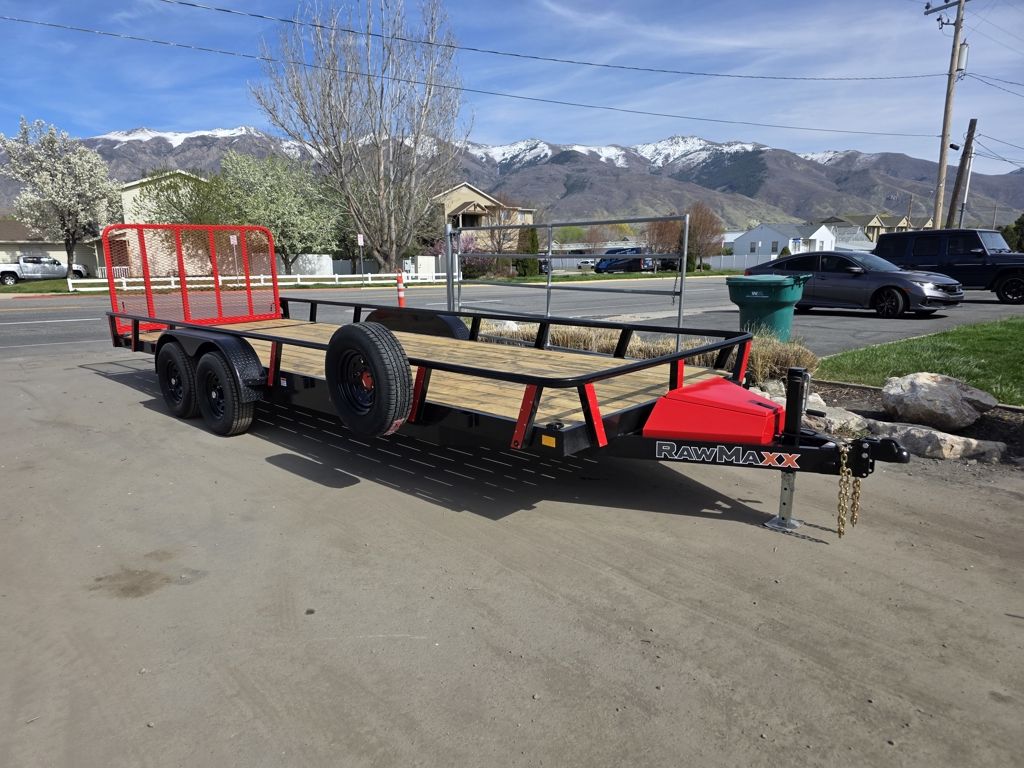 2026 RawMaxx 7X22 UTX 10K Utility Trailer