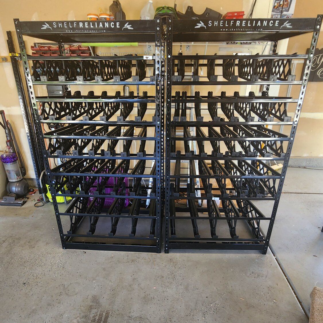 shelf reliance can food storage rack rotation fifo