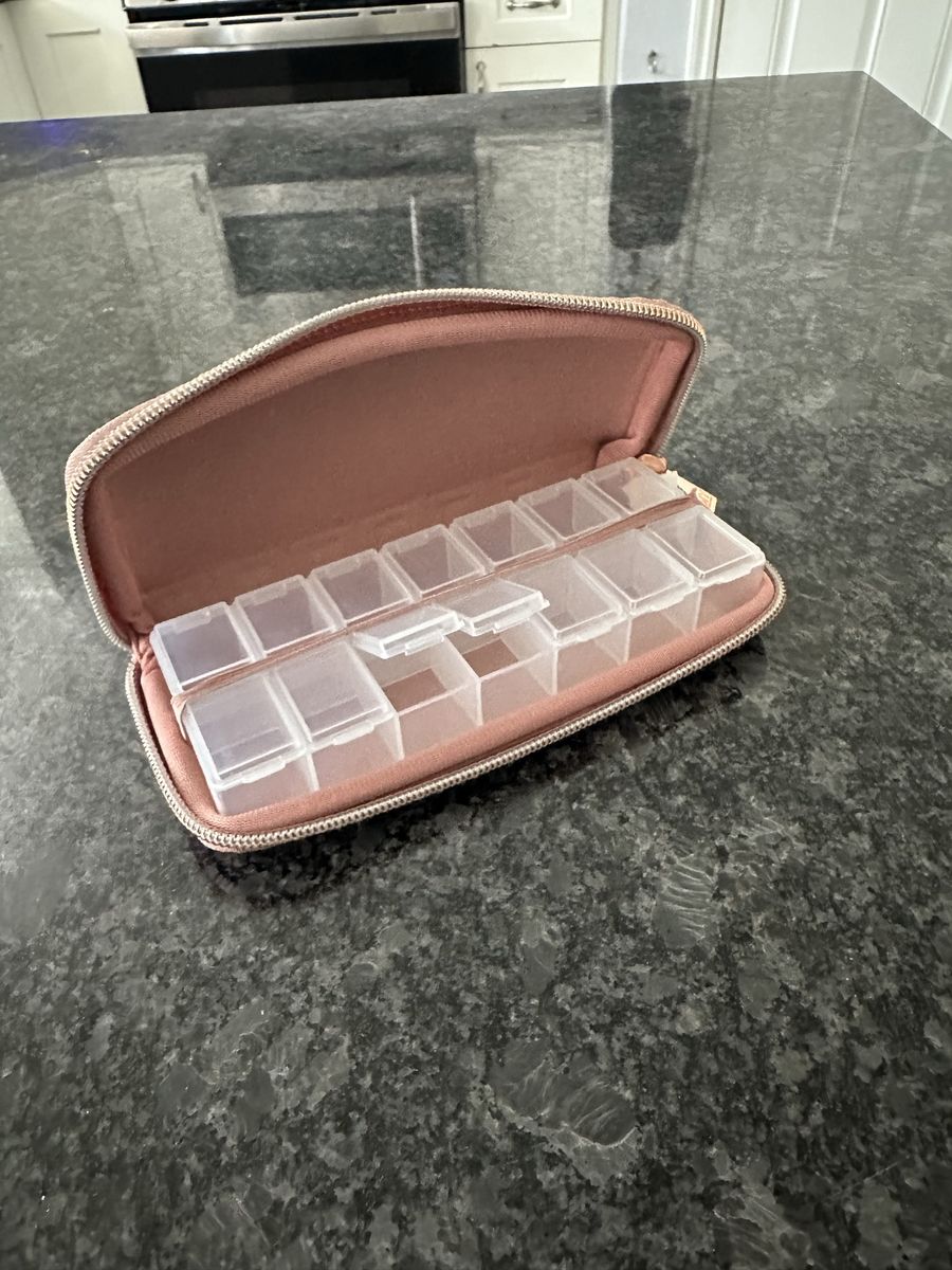 Traveling Pill Case Container 
