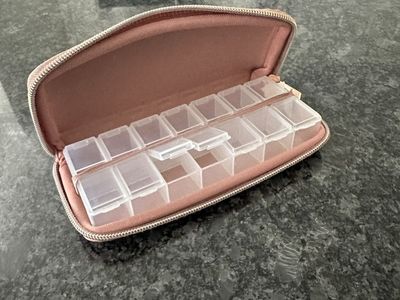 Traveling Pill Case Container