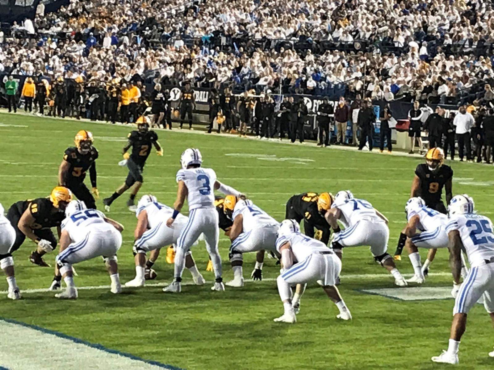 BYU vs. Arizona.  3 Lower Bowl Tickets!