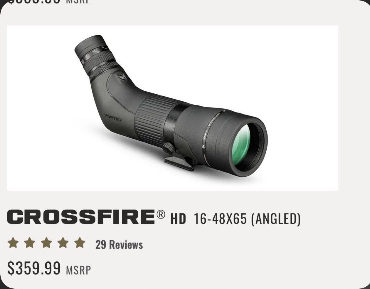 Vortex spotting scope