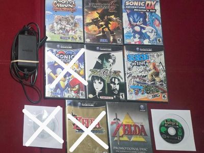 Nintendo Gamecube game bundle including Zelda Collectors Edition! trades considered!