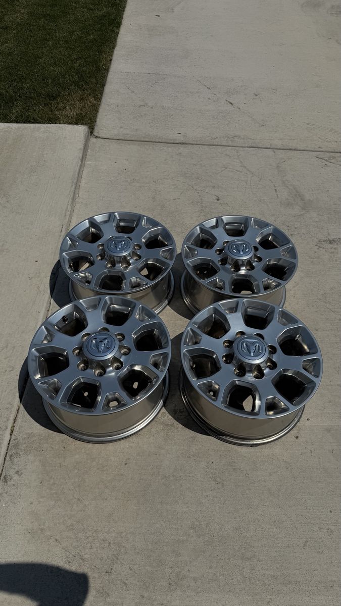 Dodge Ram 3500 Rims 18” new takeoffs