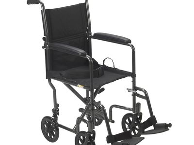 New Medical Lightweight Folding Transport Wheelchair - Reliable Mobility Support