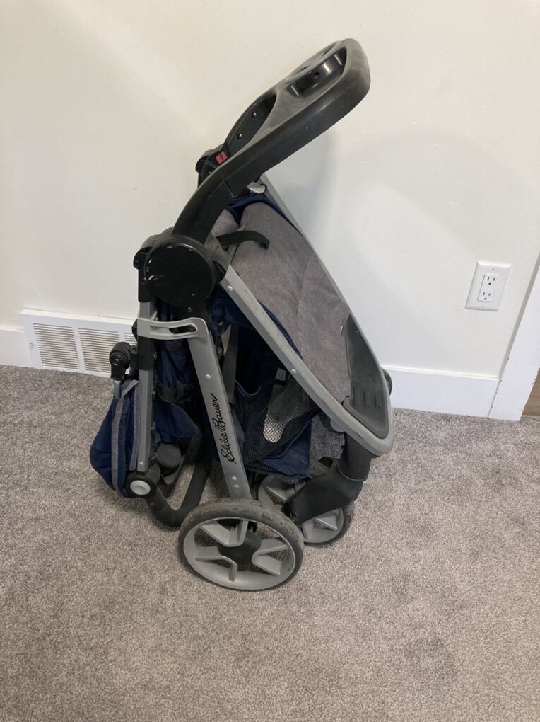 Blue Eddie Bower Stroller