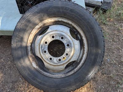 Hankook Dynapro HT 205/75R16 Tire with Steel Wheel Rim