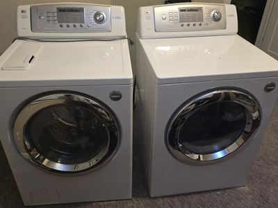 LG Ultra Capacity Front Load Washer and Dryer Set