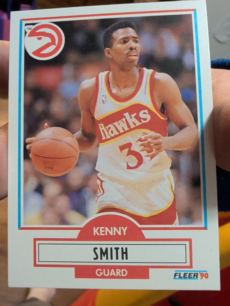 Vintage 1990 Fleer Basketball Cards