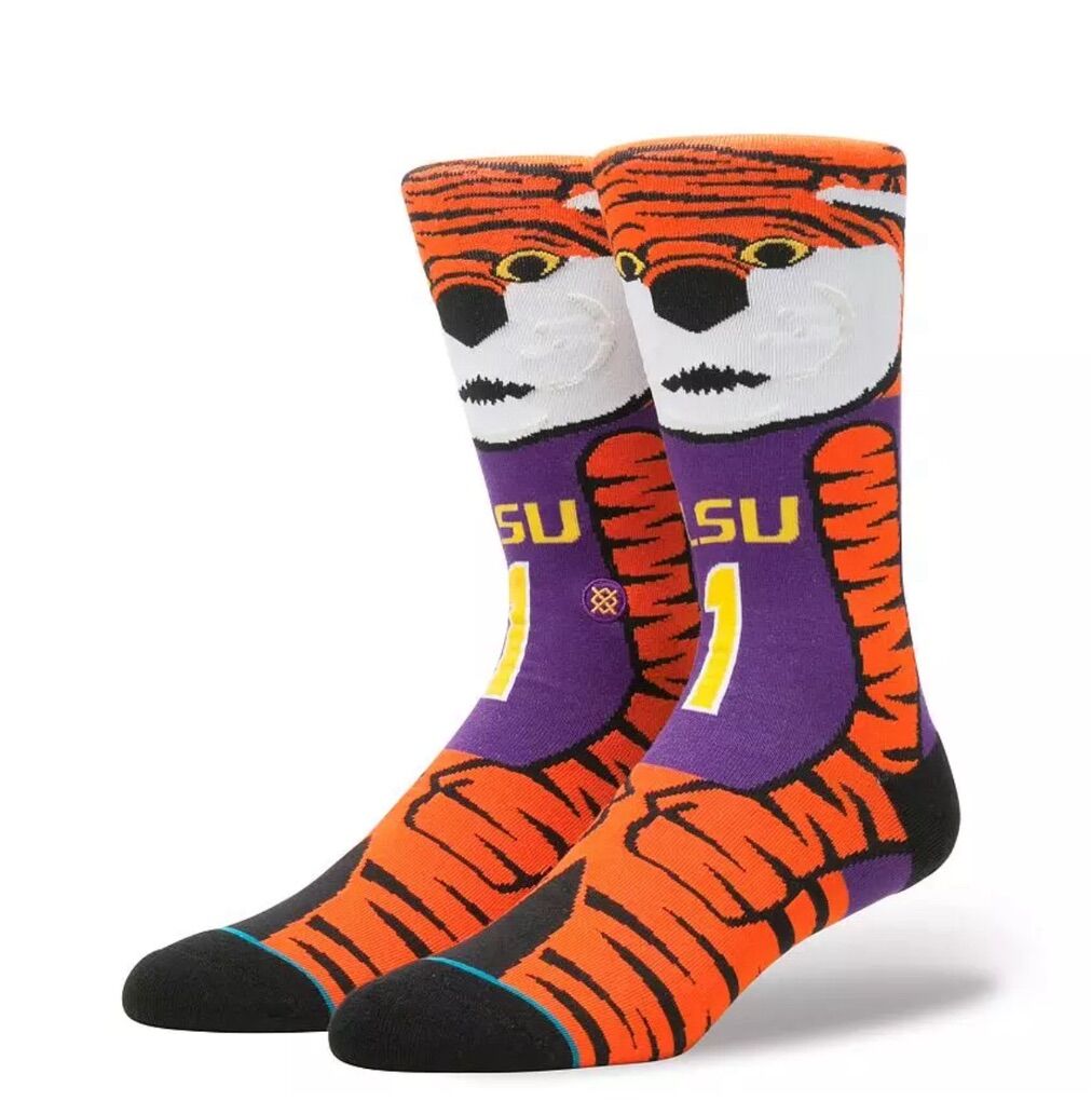 Men's Stance Socks - LSU - Size Lg