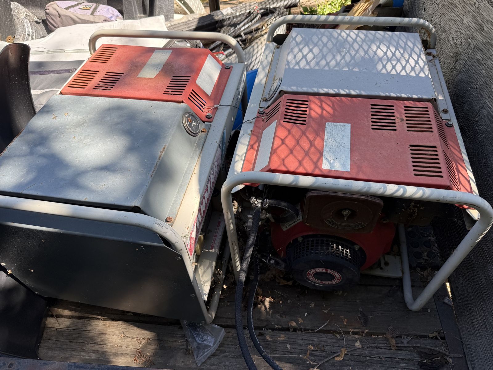 2) yanmar diesel generators(non running)