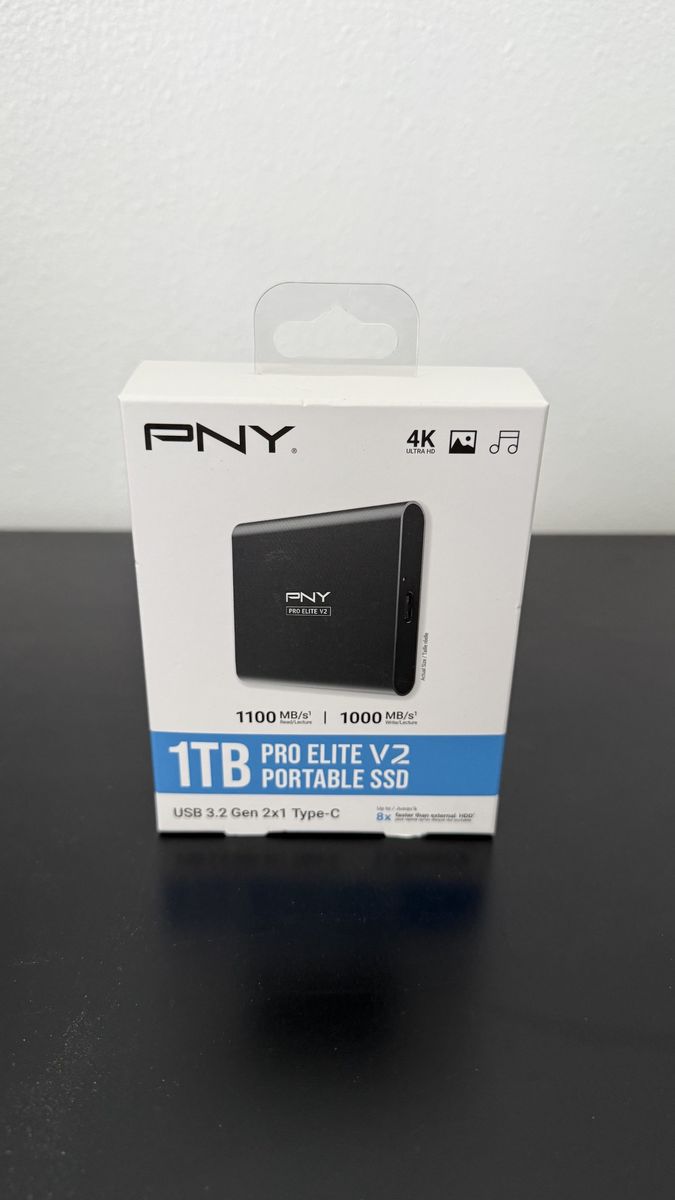 NEW – PNY 1TB Portable SSD – USB C 3.2