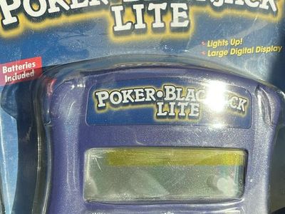 Vintage Radica Poker Blackjack Lite 9908 game