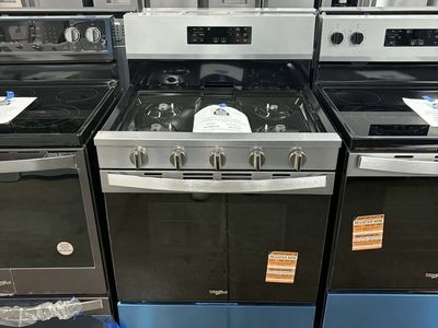 NEW WHIRLPOOL STAINLESS GAS CONVECTION RANGE