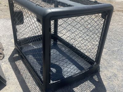 Diggs Revol Collapsible Dog Crate - Black Metal & Plastic Dog Kennel