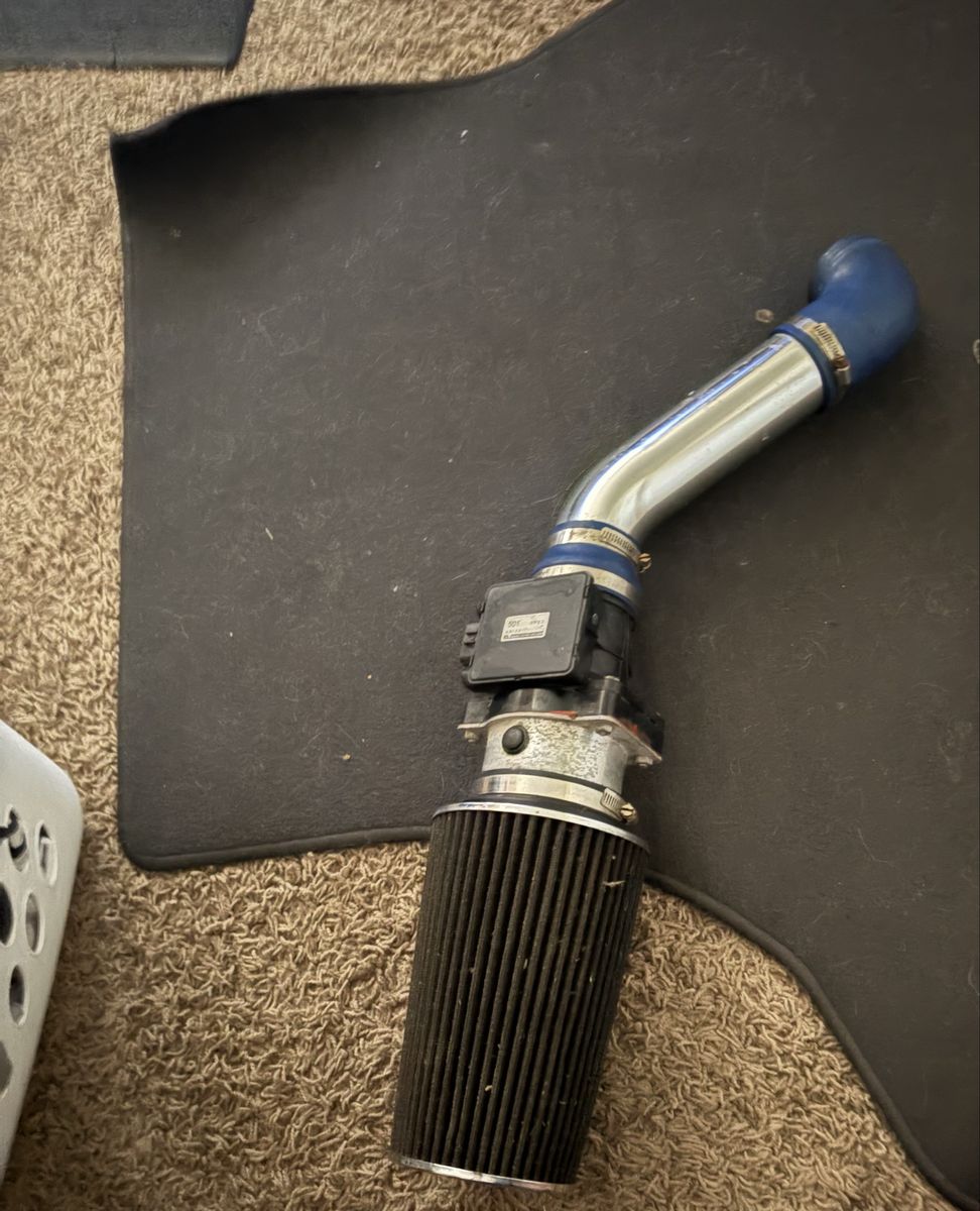 Aftermarket Cold Air Intake Kit with Cone Filter and MAF Sensor
