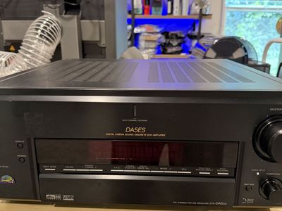 Sony STR-DA5ES FM Stereo/FM-AM Receiver - Digital Cinema Sound/Discrete 6CH Amplifier