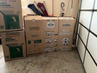 U-haul Wardrobe Moving Boxes