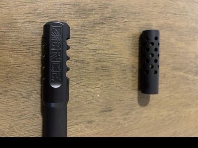 Fierce 6.5 PRC Barrel and Muzzle Brakes