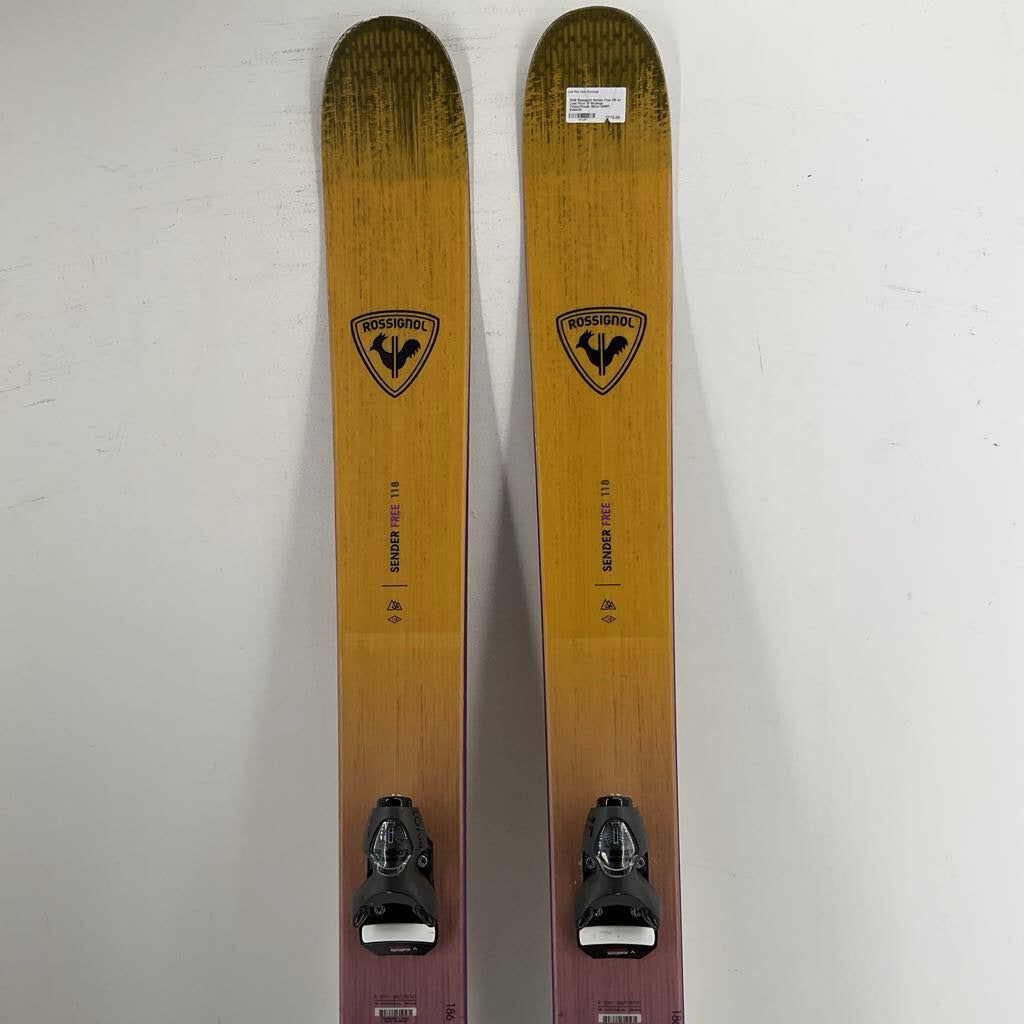 2026 Rossignol Sender Free 118 w/ Look Pivot 15 Bindings