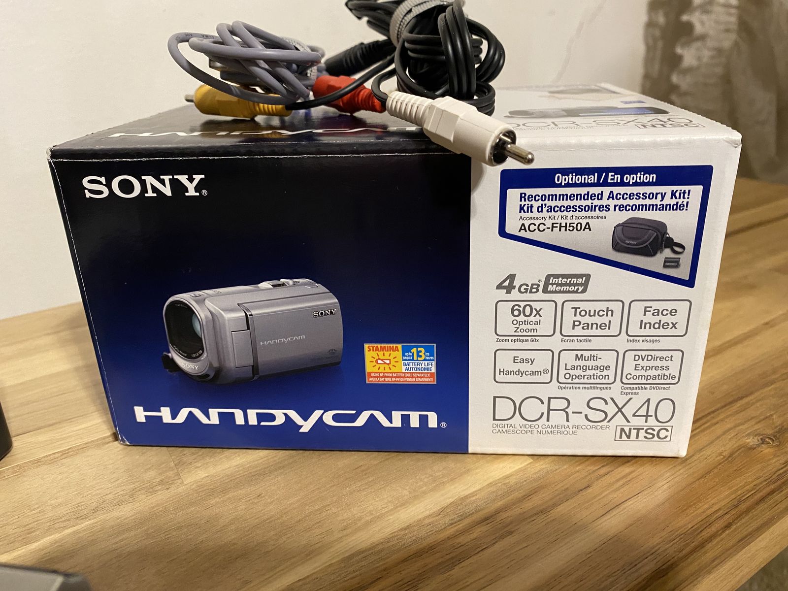 Sony camcorder