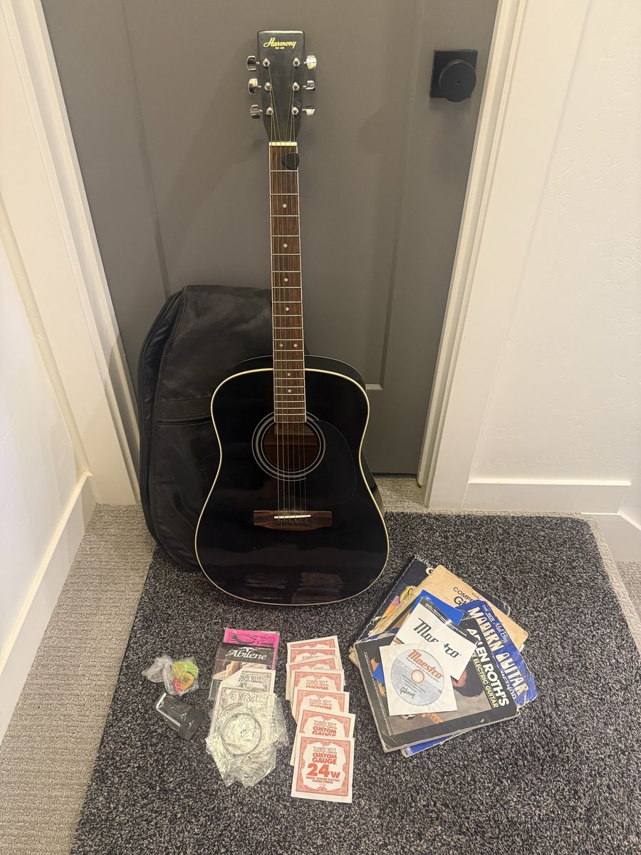 Harmony acoustic guitar